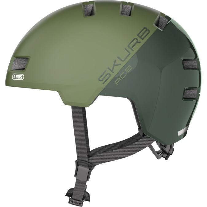 Велошолом ABUS SKURB ACE Jade Green M (55-59 см)
