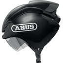 Велошолом спортивний ABUS GAMECHANGER Tri Shiny Black L (58-61 см)