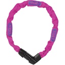 Замок із ланцюгом ABUS 1385/75  Tresor Neon Pink