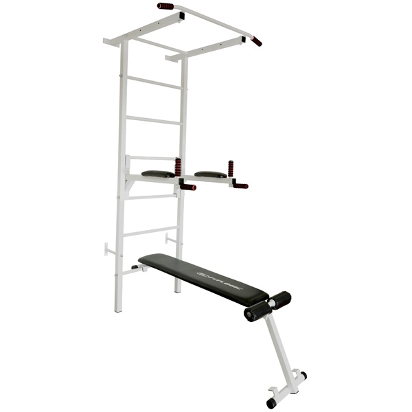 Шведская стенка Fitlogic FL01/ белая/ сталь