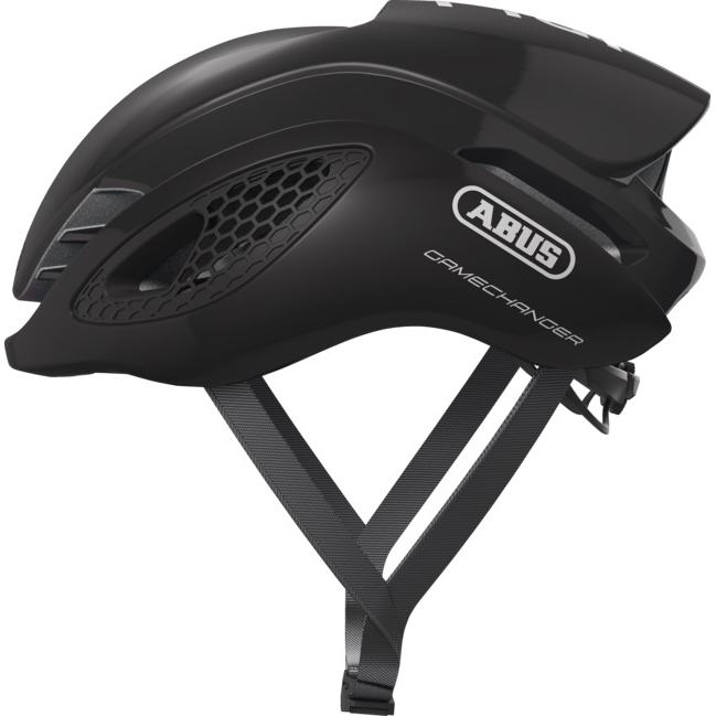 Велошолом спортивний ABUS GAMECHANGER Shiny Black M (52-58 см)