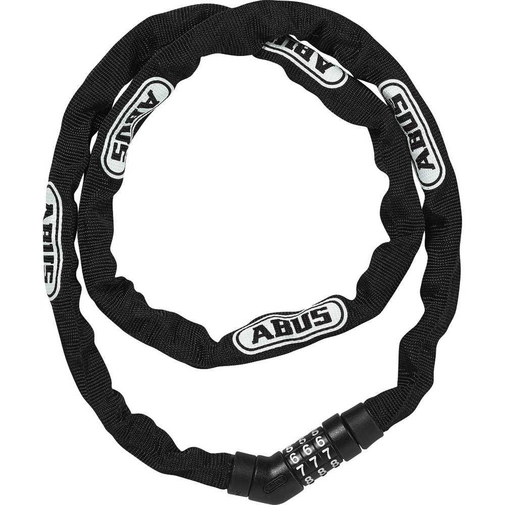 Замок із ланцюгом ABUS 4804C/110 Steel-O-Chain Black