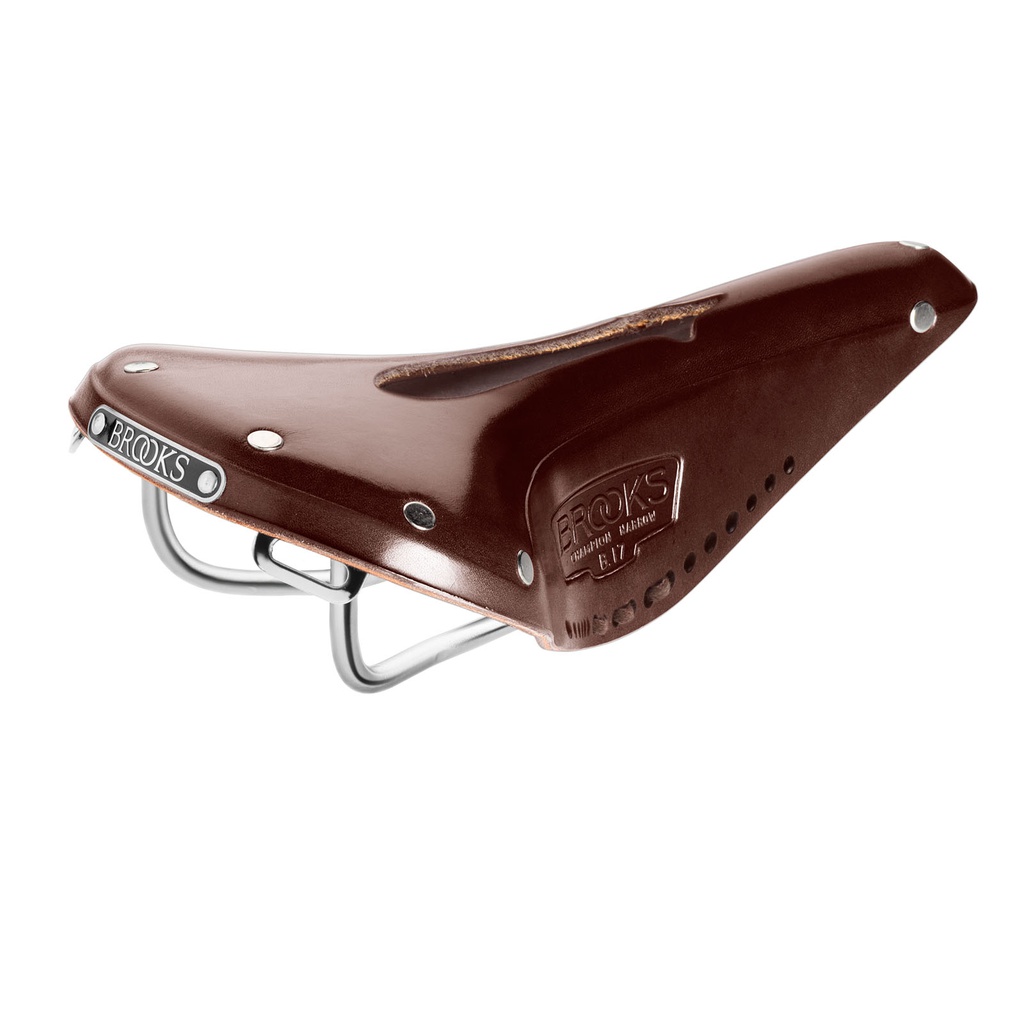 Сідло велосипедне BROOKS B17 Narrow CARVED Brown