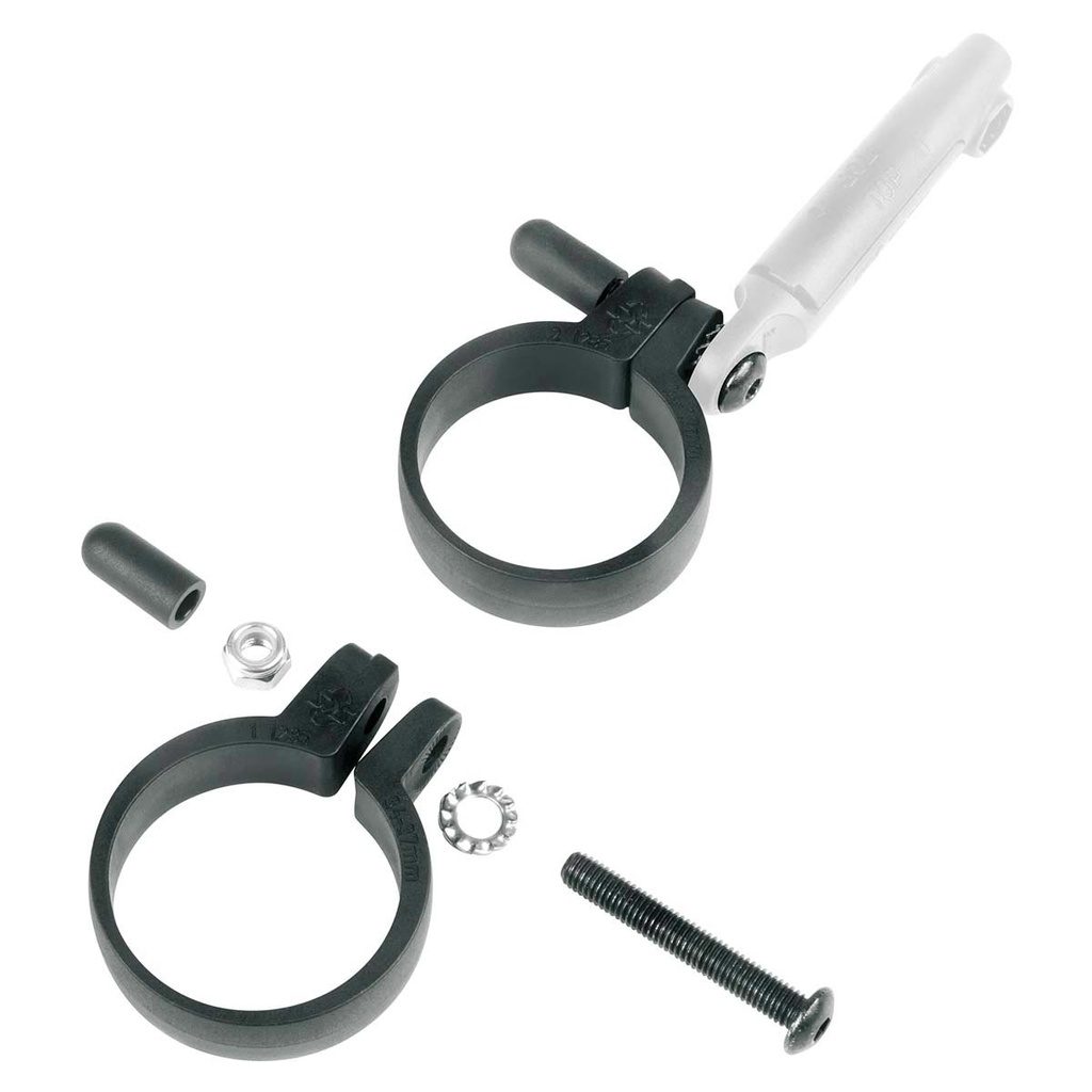 Хомут для кріплення болотника SKS STAY MOUNTING CLAMPS 2 PCS. 34,0 - 37,0 MM BLACK