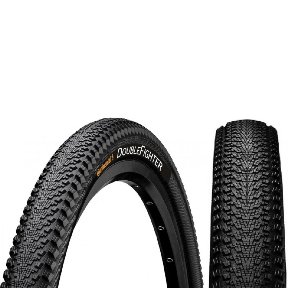 Покрышка Continental Double Fighter III, 24&quot;x1.75, 47-507, черная, не складная, Sport, Skin, 605гр.
