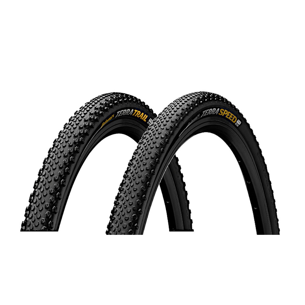 Покрышка Continental Terra Speed ProTection - 28&quot; | 700 x 40C | 28 x 1.50, черная, складная, skin