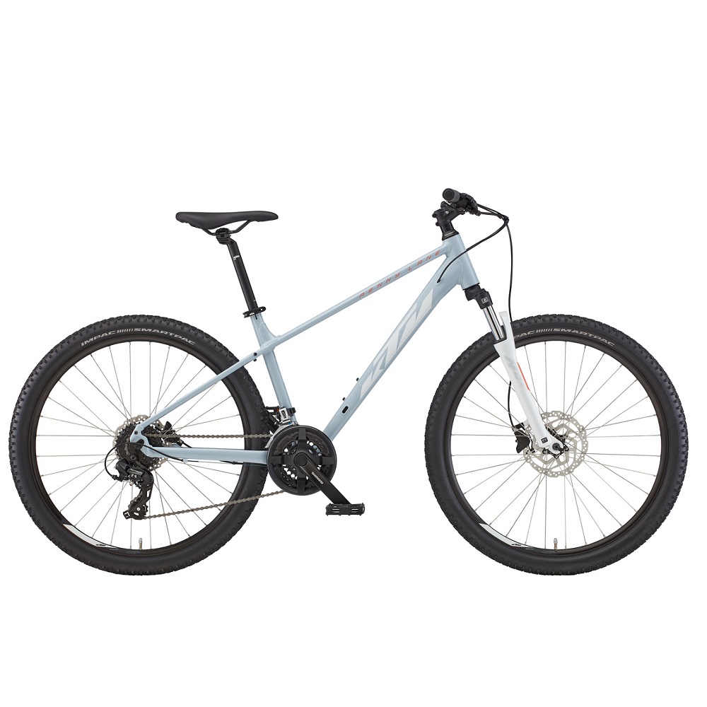 Велосипед KTM PENNY LANE 272 27.5&quot; рама S/38, голубой (бело-коралловый), 2022