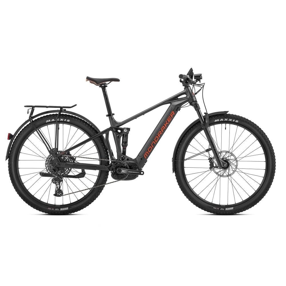 Электровелосипед MONDRAKER CHASER X 29&quot; T-M, Graphite / Black / Orange (2023/2024)