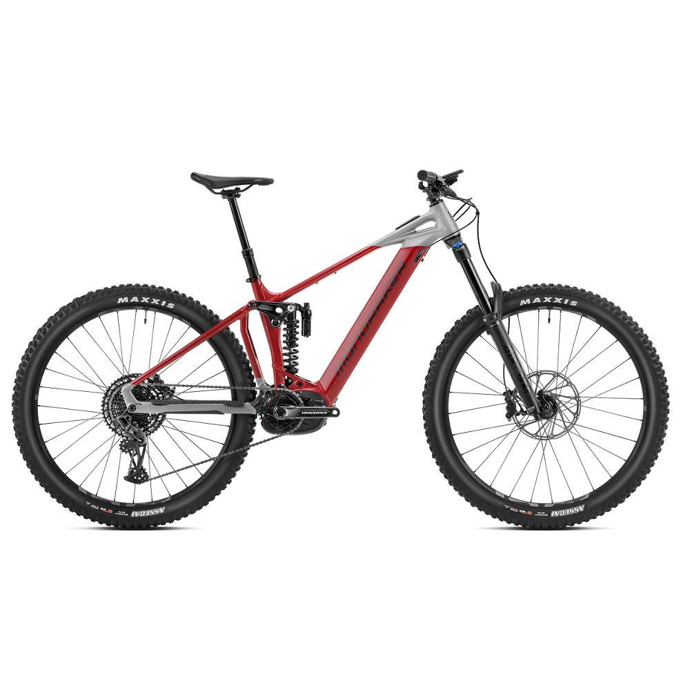 Электровелосипед MONDRAKER LEVEL R 29&quot; T-M, Cherry Red / Nimbus Grey (2023/2024)