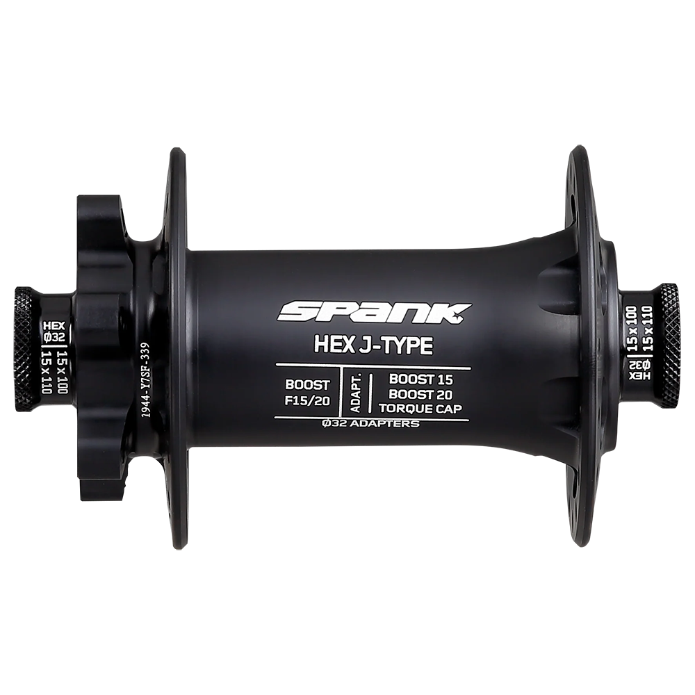 Втулка передняя SPANK HEX J-TYPE Boost F15/20, Black