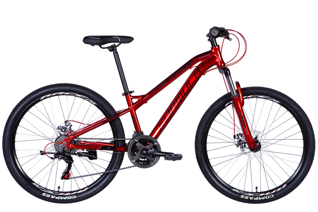 Велосипед алюміній 26 Formula BLACKWOOD AM DD рама-13&quot; червоний 2024