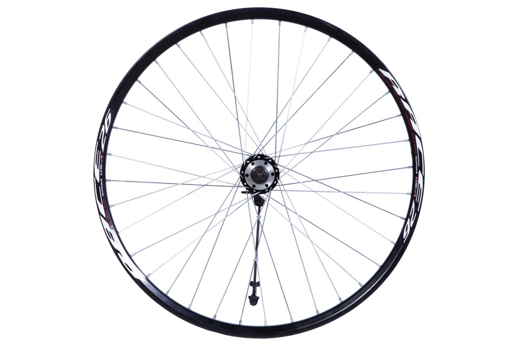 Колесо задн. VLT 26&quot; AL 36H Дисковий WANGZHEN 208RBQ под диск. під тріскачку чорний пром. підшипник 8-9-10 шв