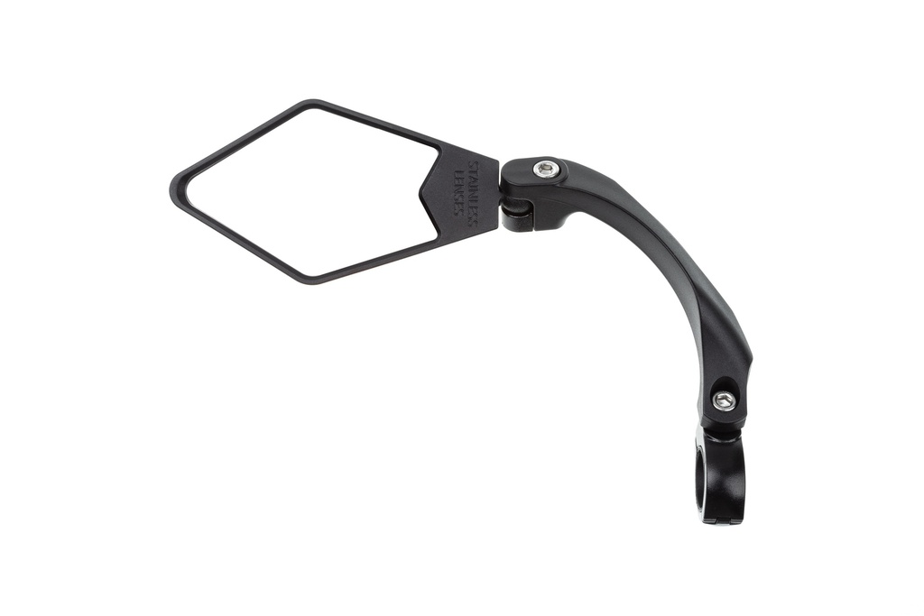 Дзеркало ONRIDE Arrow з нержавіючої сталі на кермо ліве 9х6,5 см