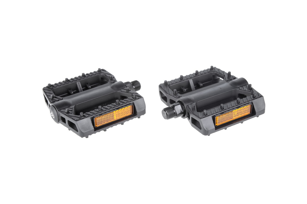 Педалі ONRIDE Starter 40, пластик (107x102) кульки, чорний (polybag)