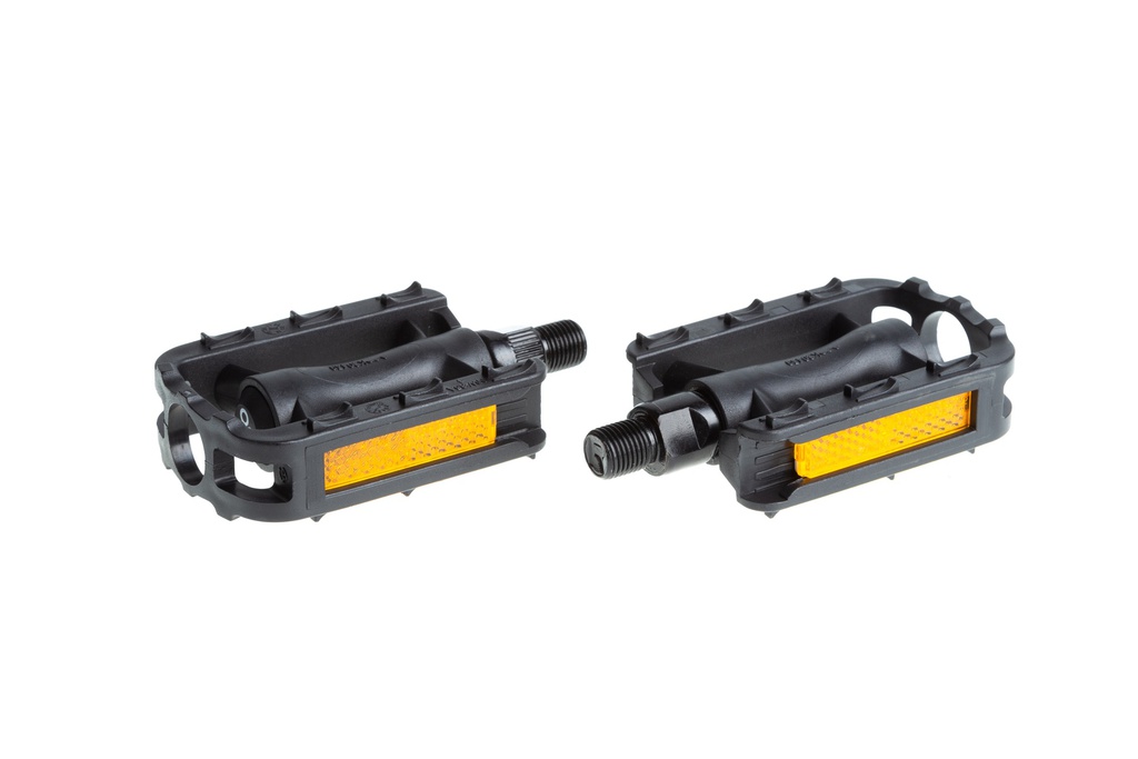 Педалі ONRIDE Kiddi 10 (різьба 1/2), пластик, (95x61) без підшипника, чорний