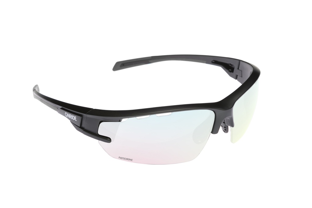 Окуляри ONRIDE Leader 40 з лінзами Photochromic Revo Red (78-17%) чорний