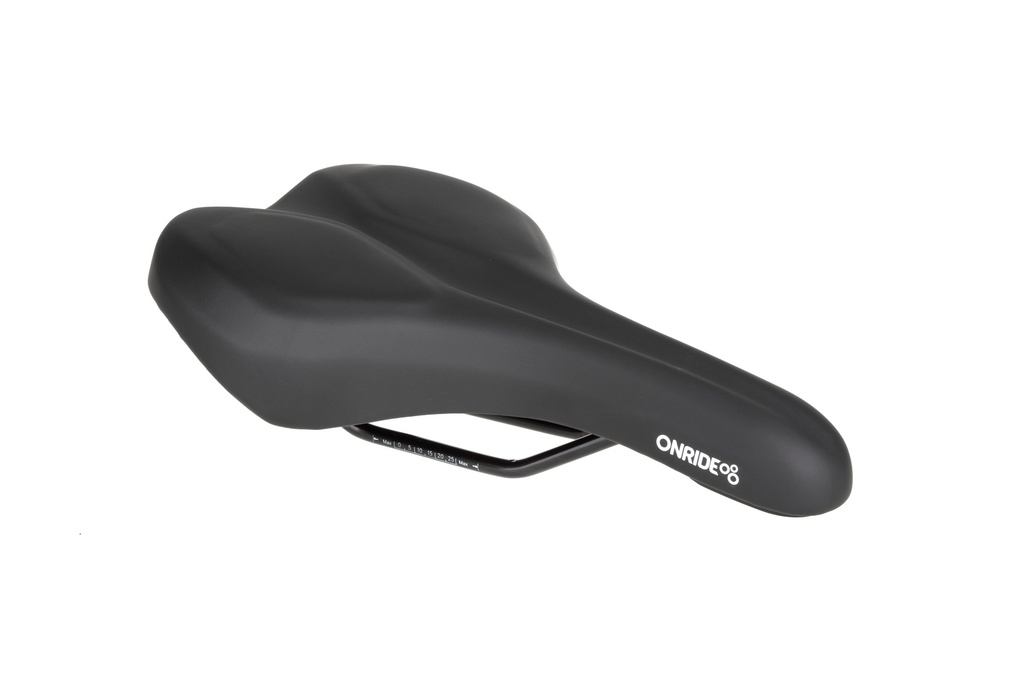 Сідло ONRIDE Stay, Memory Foam, рамки cталь, чорне, 278 х 175 мм