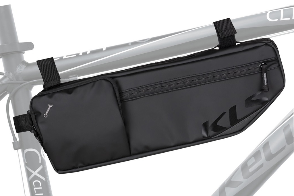 Сумка на раму KLS Maya (2,8 л) чорний