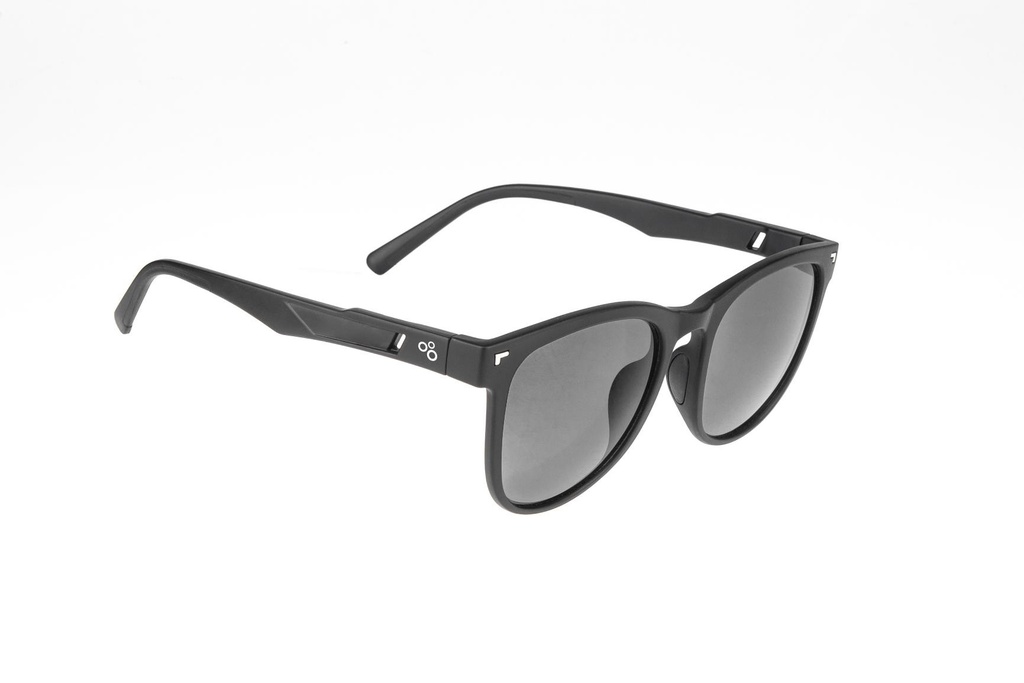 Окуляри ONRIDE City чорні з лінзами димчасті (17%) кат.3 з ТАС поляризацією, з техн. Anti Scratch