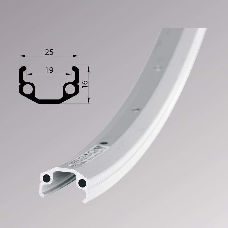 Обід Remerx RMX 219, 20'', 406x19, 36 отв., AV, срібл.