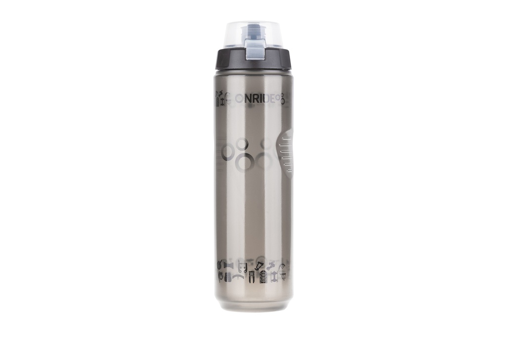 Фляга ONRIDE Usable 900 мл чорна з ковпачком