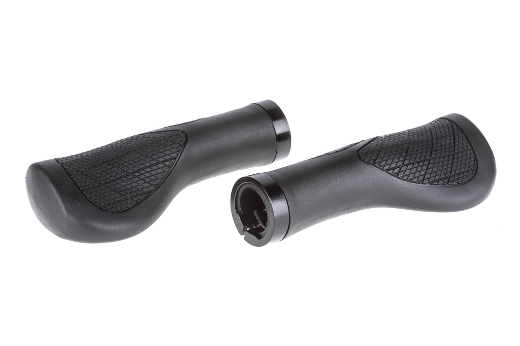 Ручки руля ONRIDE Hybrid, ергономічні, один замок, чорні