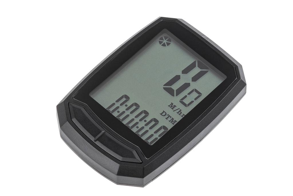 Велокомп'ютер ONRIDE Pixel 16, 16 функцій, дротовий, чорний