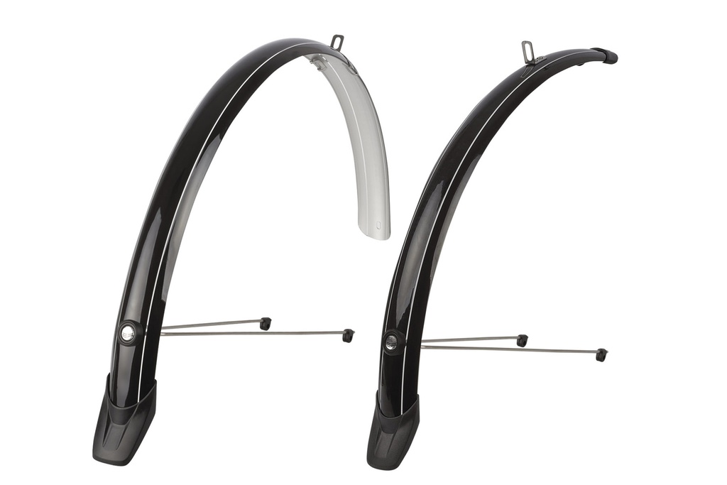 Комплект крил POLISPORT Towny 28&quot; (51 мм) CITY/TRECKING чорний