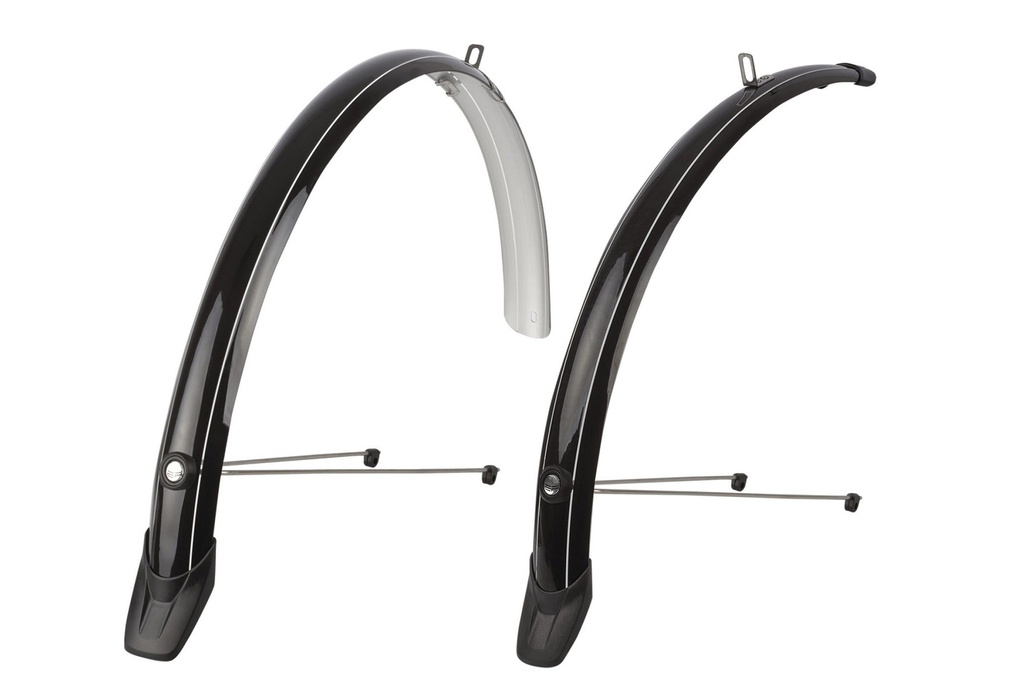 Комплект крил POLISPORT Towny 26&quot; (51 мм) CITY/TRECKING чорний