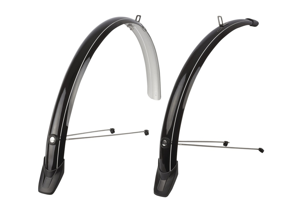 Комплект крил POLISPORT Towny 28&quot; (46 мм) CITY/TRECKING чорний