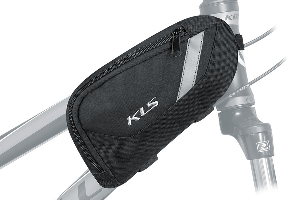 Сумка з кріпленням на раму і винос KLS Rail ECO (1,7 л) чорний 