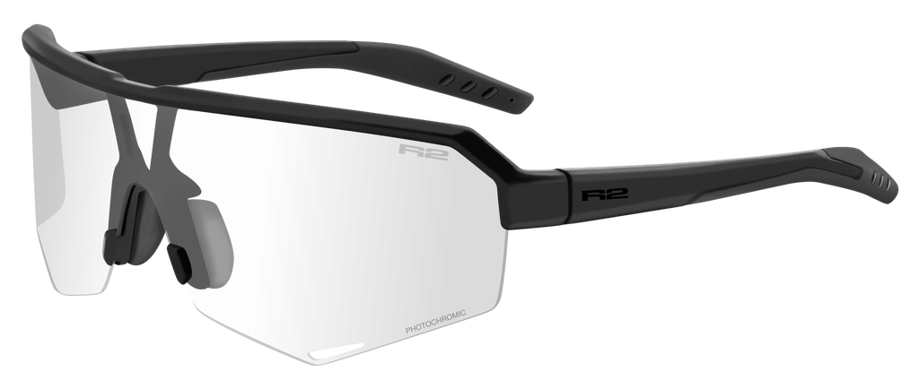 Окуляри R2 FLUKE чорні матові, лінза clear to grey (Photochrom), кат. 0-3