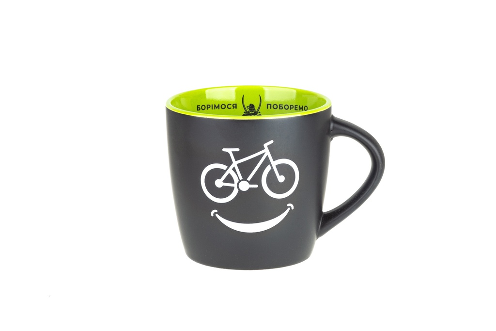 Горнятко ONRIDE Борімося-Поборемо, зелений