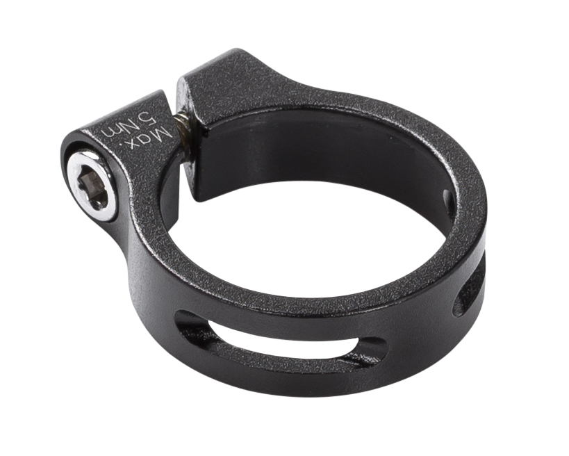 Підсідельний хомут болтовий KLS HEX PIN чорний 31,8 мм