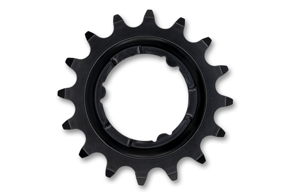 Зірка задня KMC Shimano Narrow 16T чорна 3/32&quot;