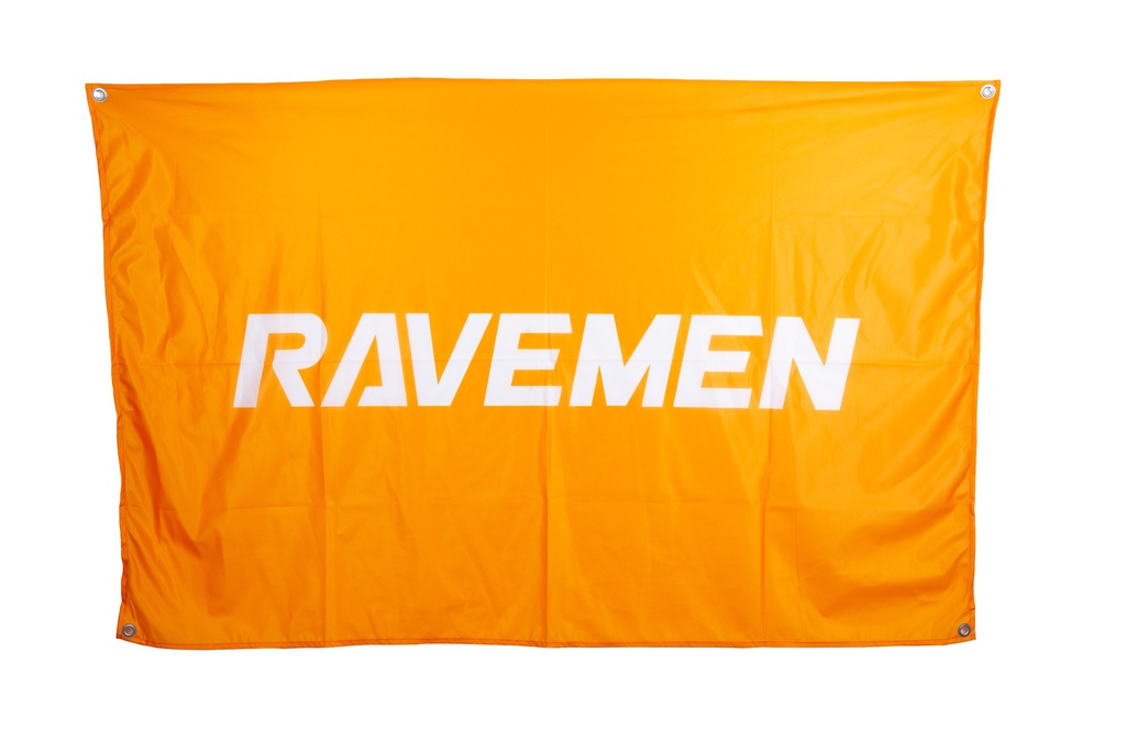 Рекламний банер Ravemen (1,5 х 1 м) з люверсами