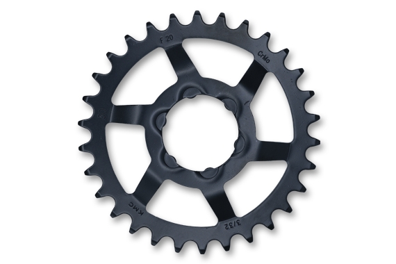 Зірка задня KMC Shimano Narrow 30T чорна 3/32&quot; для Nexus 5 CS-C7000 / SG-C7050