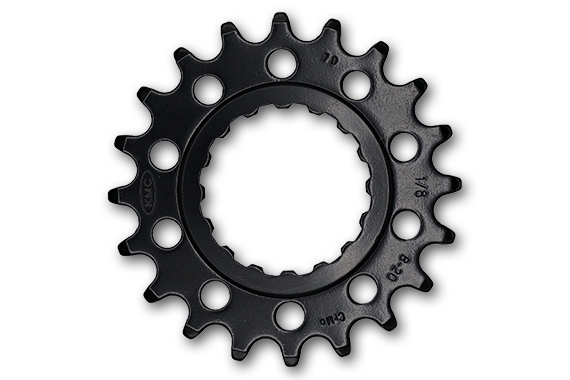 Зірка передня KMC Bosch Gen 2 Wide 20T чорна 1/8&quot;