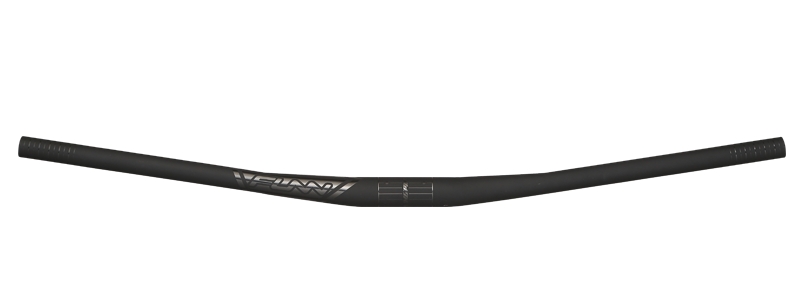 Руль FUNN Kingpin Ø35, 785 мм, підйом 30 мм, 8/5,5°, чорний