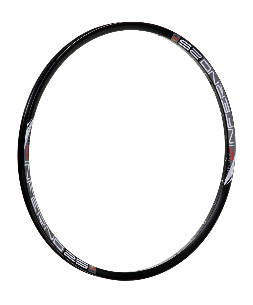 Обід SUNringlé Inferno 25 27,5&quot;, 584x20, 32 отв, пістонований, чорний, анодований