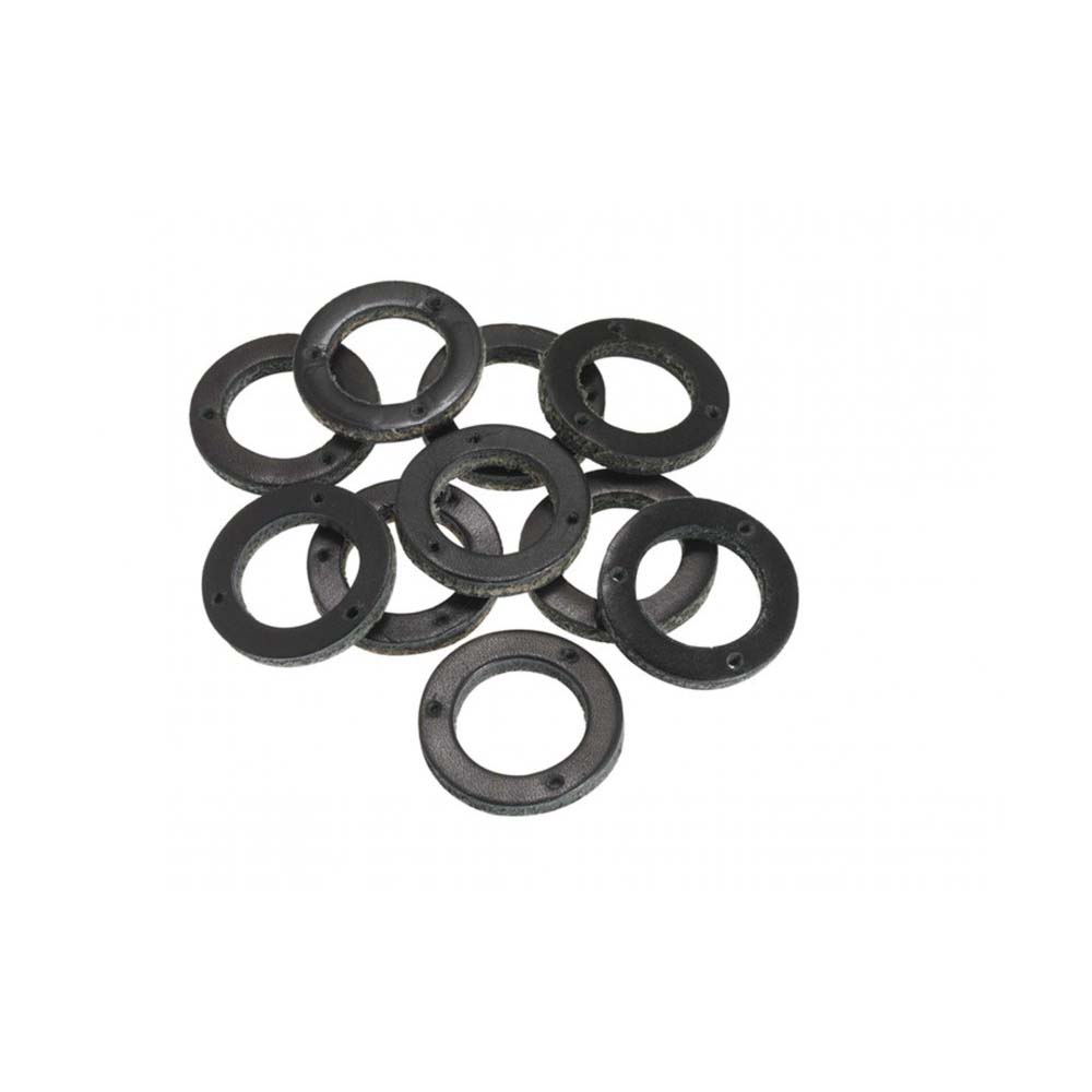 Запчастина BROOKS Ten Black Leather Washers For Grip (10 pcs)