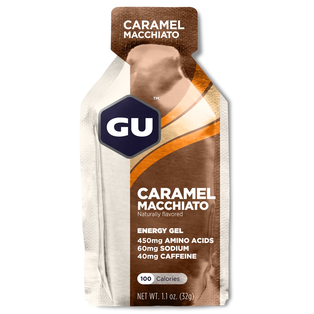 Енергетичний гель GU Energy Caramel Macchiato, 32 г  (40 мг кофеїну)