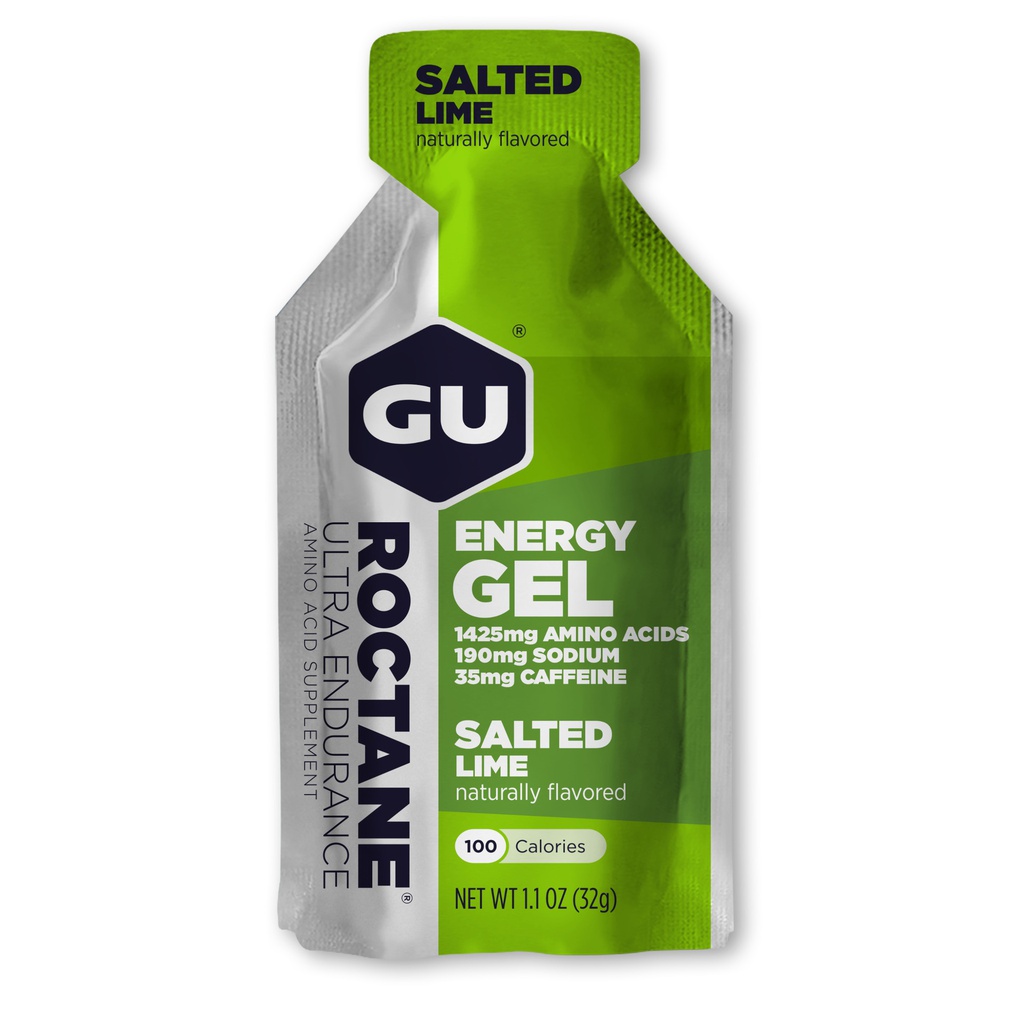 Енергетичний гель GU Energy ROCTANE Ultra Endurance Salted Lime, 32 г (35 мг кофеїну)