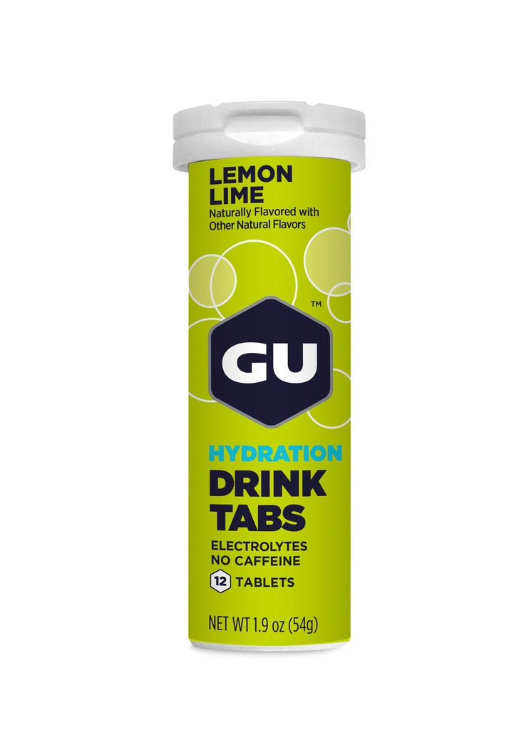 Ізотонічні таблетки GU Energy Lemon-Lime, 12 шт в тубі
