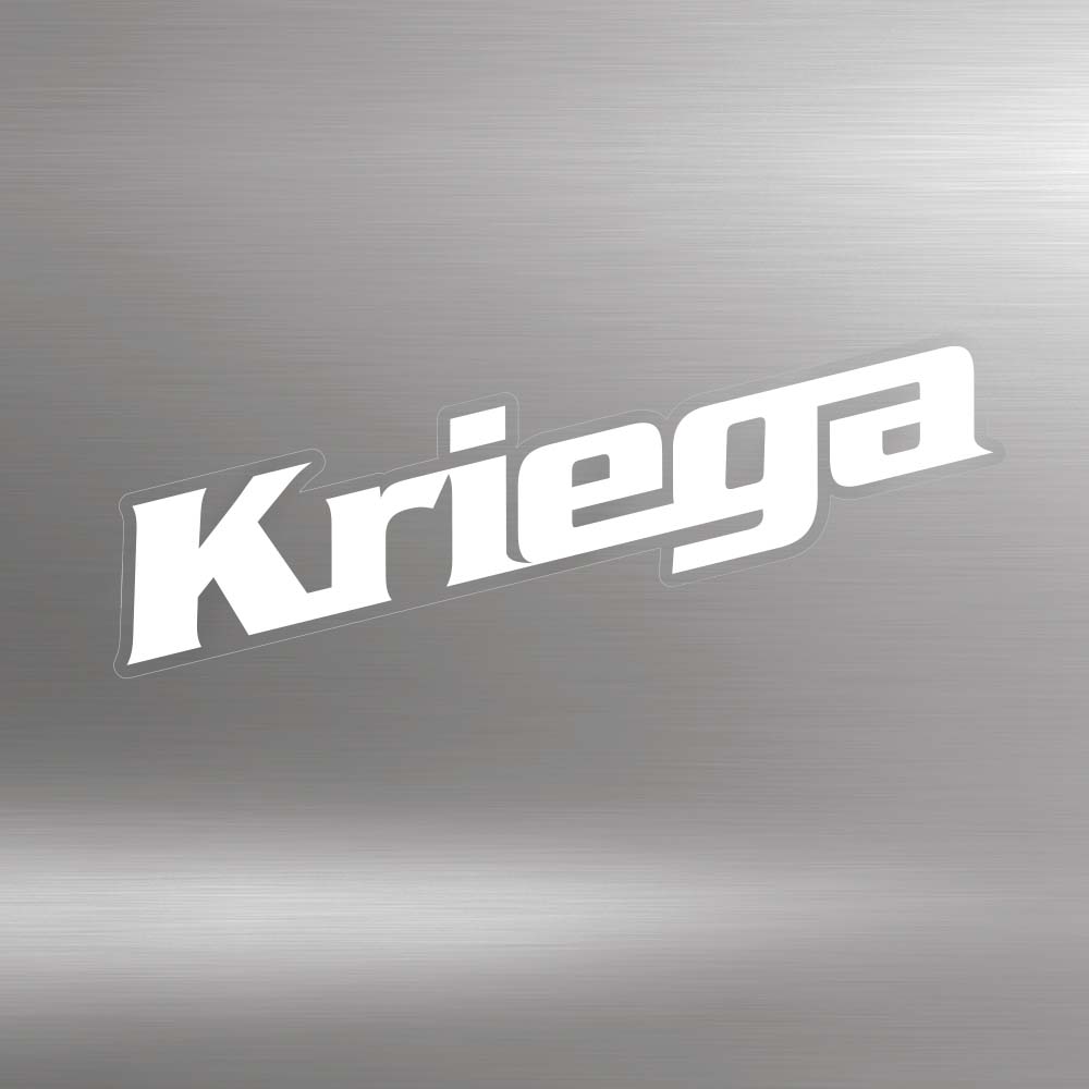 Kriega Sticker - White