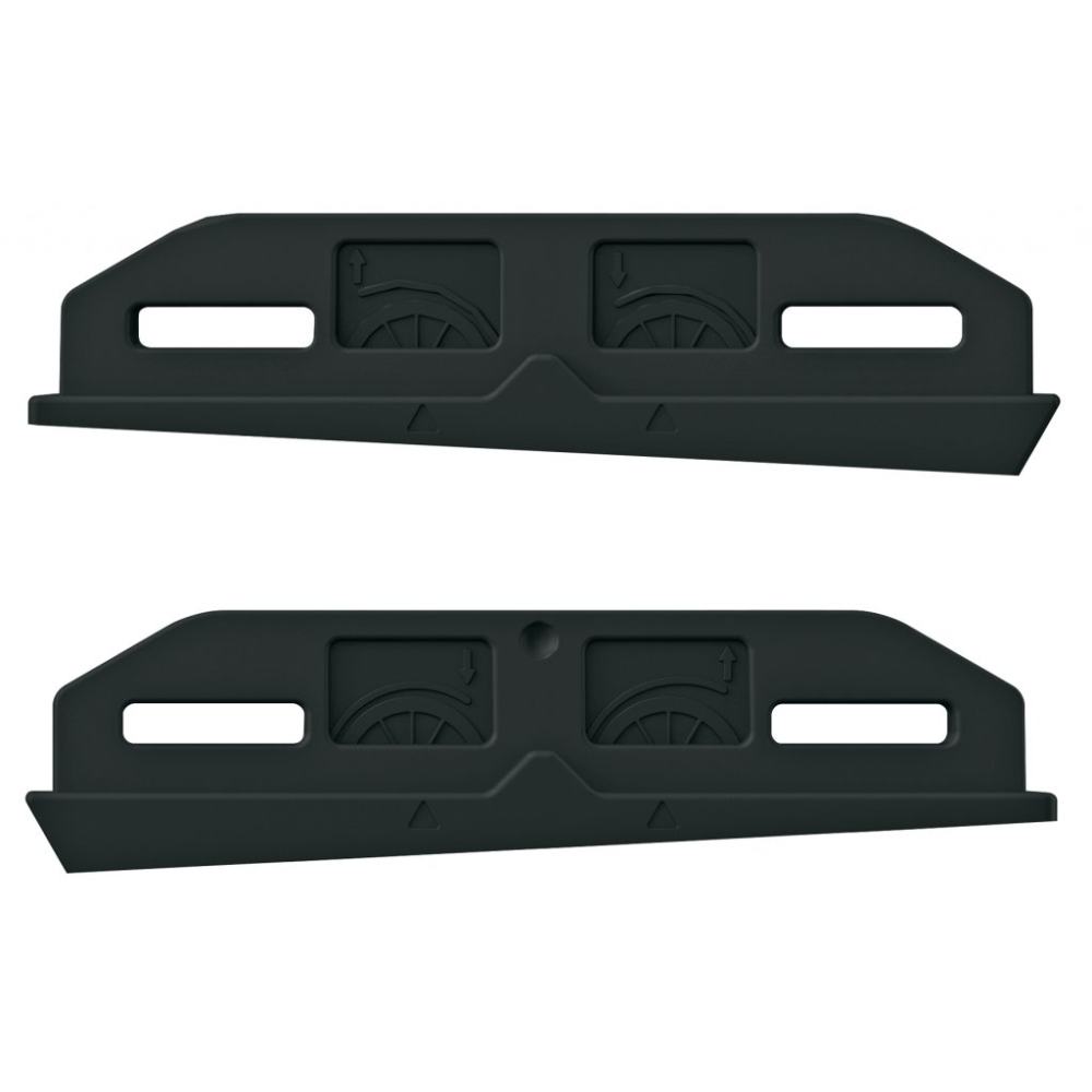 MUDROCKER REAR FRAME ADAPTER PADS BLACK