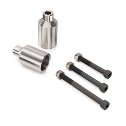 [250807] Пеги для трюкового самоката HIPE Pegs PHIPE02, silver matt