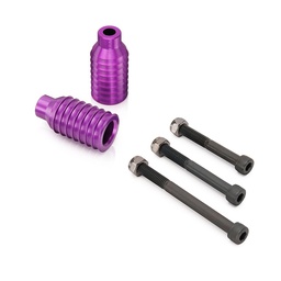 [250801] Пеги для трюкового самоката HIPE PEG PHIPE 01, purple matt