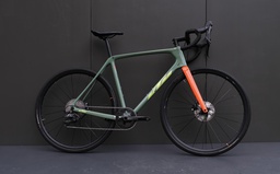 [21190117] Велосипед KTM X-STRADA MASTER рама L/57, бирюзовый (оранжево-лайм), 2021 (тестовый)