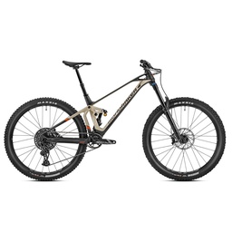 [10.23142] Велосипед MONDRAKER SUPER FOXY CARBON R 29" T-M, Carbon / Desert Grey / Orange (2023/2024)